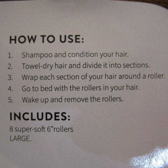 Monat Sleep In Rollers Limited Edition 8 count New W/case - Picture 9 of 9